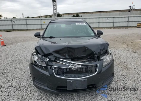 2012 Chevrolet Cruze Lt из США, поврежденный, VIN 1G1PF5SC9C7274657